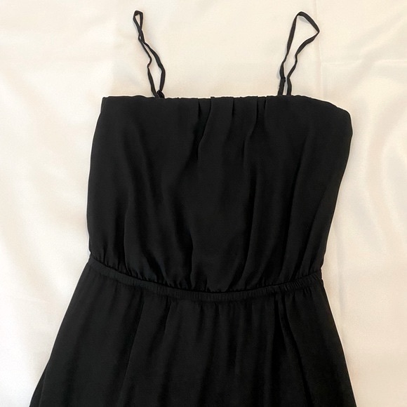 Express High Low Strapless Dress Black Small - Picture 13 of 15